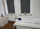Verdunlungsrollos in den Schlafzimmern