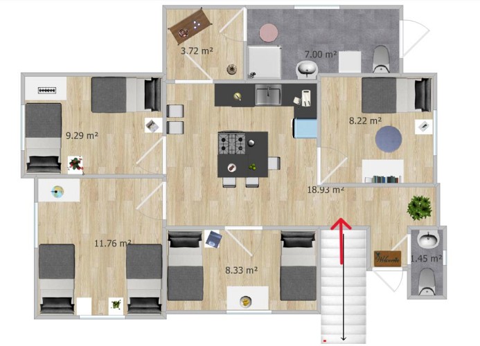 W121 - Teamwohnung in Meldorf