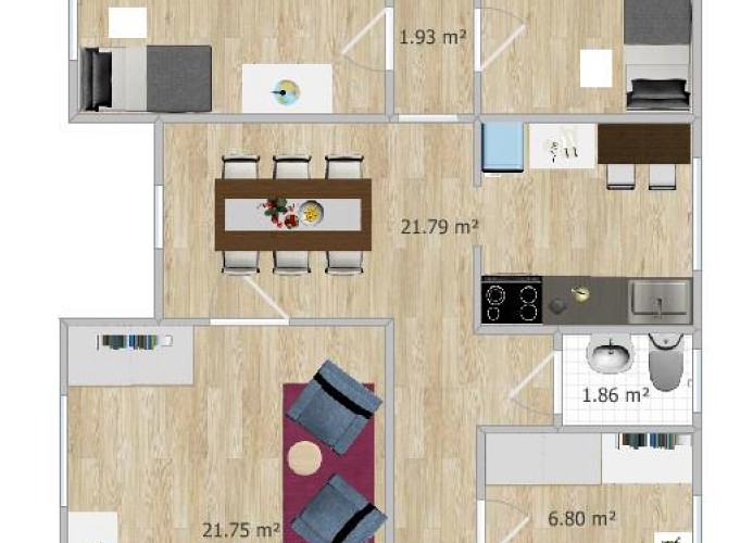 W105 - zentrale Wohnung in Heide